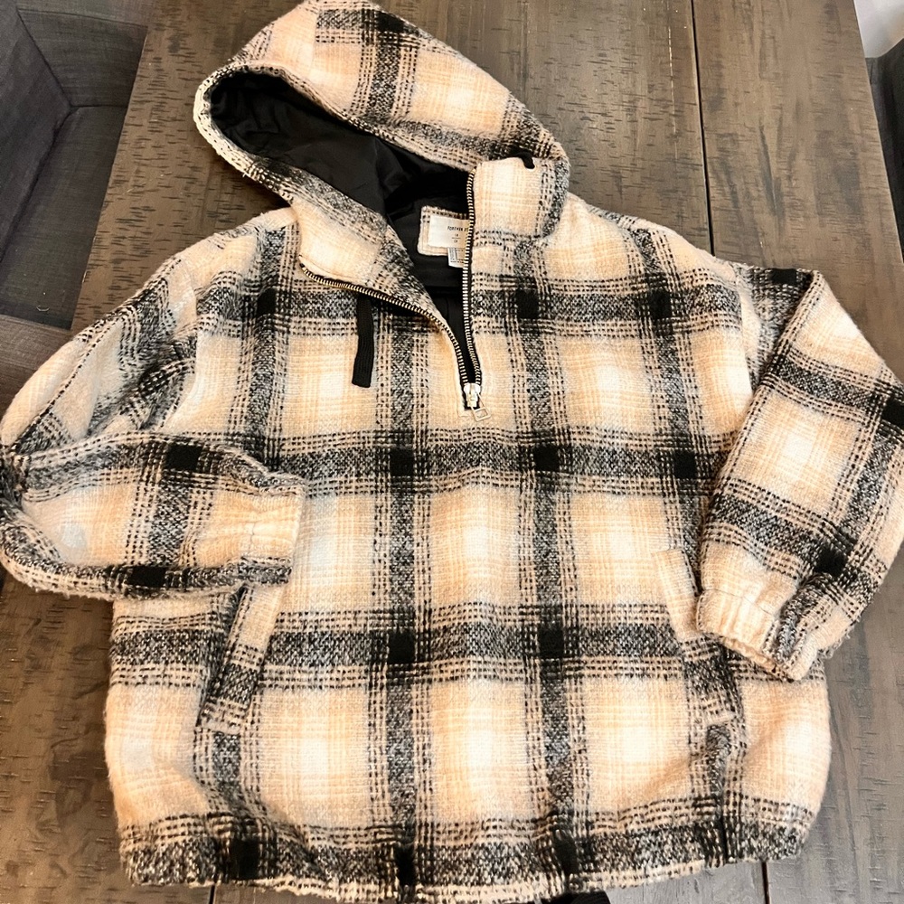 Forever 21 Anorak style Quarter Zip jacket